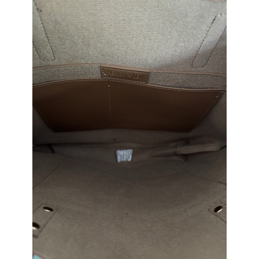 Henny + Lev Vegan Leather Danielle 2-in-1 everyday Tote Purse NWT - Picture 3 of 4